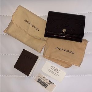 NEW Louis Vuitton Monogram Vernis Card Holder